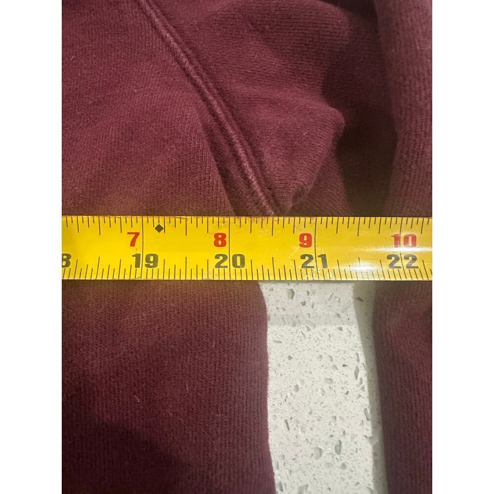 American Eagle Sweater Mens Size Medium Red Black Outdoor Sweatshirt Hoodie AEO - Picture 5 of 5